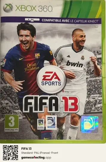 FIFA 13 Xbox 360, France box front