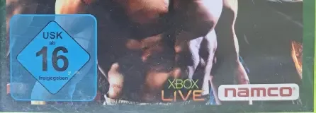 Tekken 6, the USK square on its front