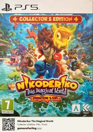 Nikoderiko: The Magical World PlayStation 5, PAL box front