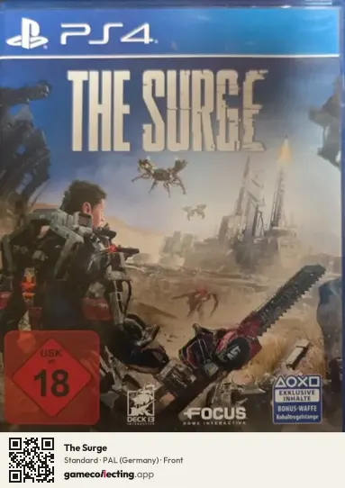 The Surge PlayStation 4, Germany box front