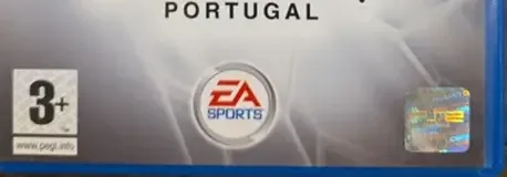 UEFA Euro 2004: Portugal, the PEGI square on its front