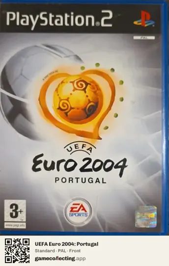 UEFA Euro 2004: Portugal PlayStation 2, PAL box front