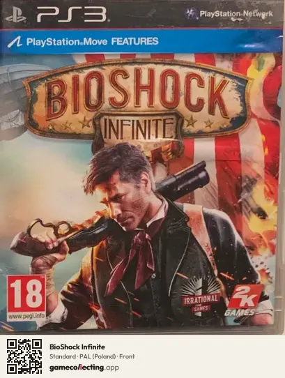 BioShock Infinite PlayStation 3, Poland box front