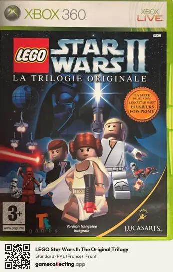 LEGO Star Wars II: The Original Trilogy Xbox 360, France box front