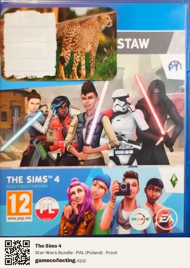 The Sims 4 PlayStation 4, Poland box front