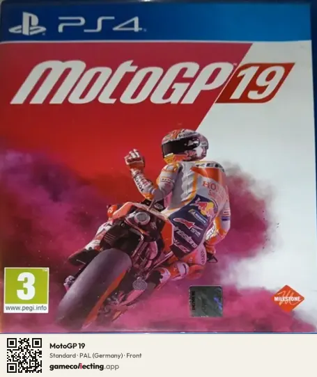 MotoGP 19 PlayStation 4, Germany box front