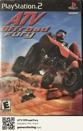 ATV Offroad Fury PlayStation 2, PAL box front