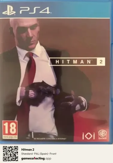 Hitman 2 PlayStation 4, Spain box front