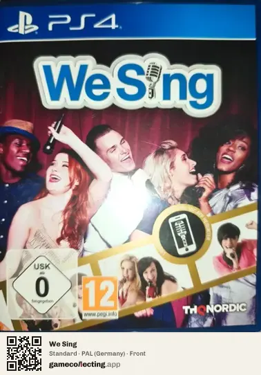 We Sing PlayStation 4, Germany box front