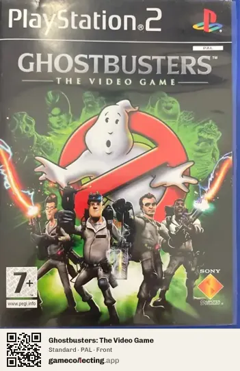 Ghostbusters: The Video Game PlayStation 2, PAL box front