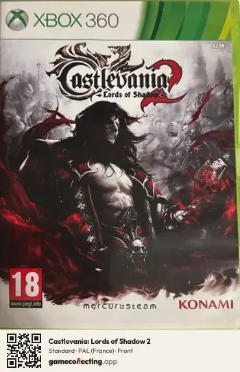 Castlevania: Lords of Shadow 2 Xbox 360, France box front