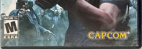 Resident Evil 4, the ESRB box on its front
