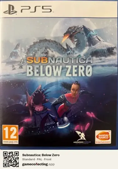 Subnautica: Below Zero PlayStation 5, PAL box front