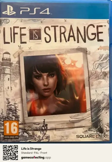Life is Strange PlayStation 4, PAL box front