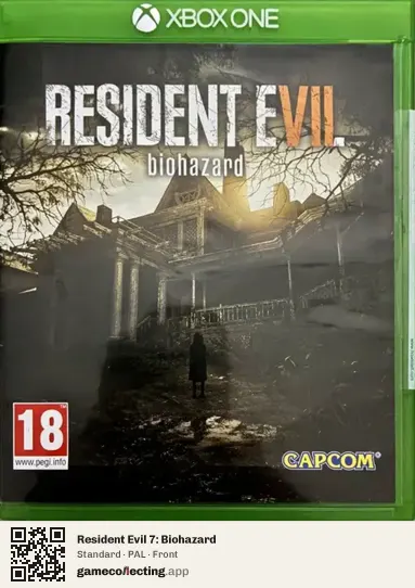 Resident Evil 7: Biohazard Xbox One, PAL box front