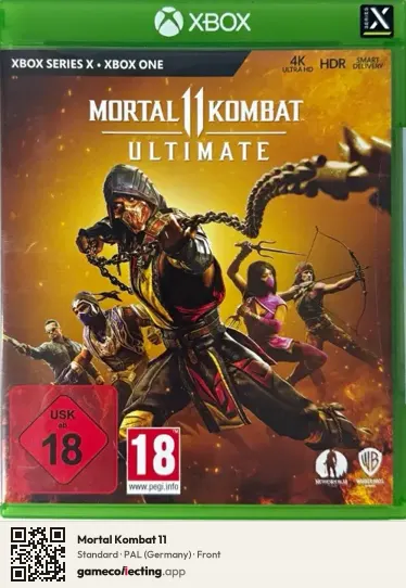 Mortal Kombat 11 Xbox Series X, Germany box front