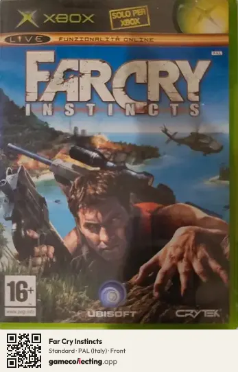 Far Cry Instincts Xbox, Italy box front