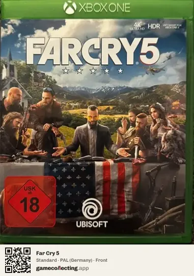 Far Cry 5 Xbox One, Germany box front