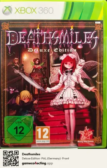 Deathsmiles Xbox 360, Germany box front