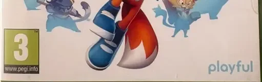 Super Lucky's Tale, the PEGI square on its front