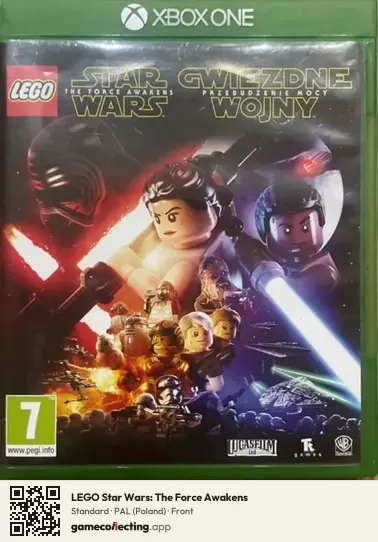 LEGO Star Wars: The Force Awakens Xbox One, Poland box front