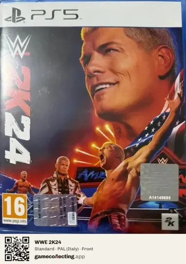 WWE 2K24 PlayStation 5, Italy box front