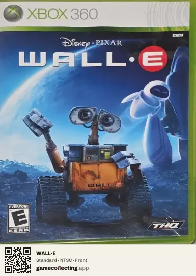 WALL-E Xbox 360, NTSC box front