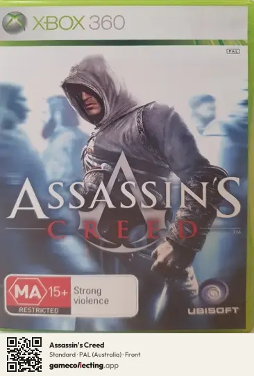 Assassin's Creed Xbox 360, Australia box front