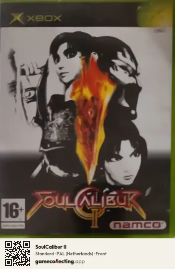 SoulCalibur II Xbox, Netherlands box front