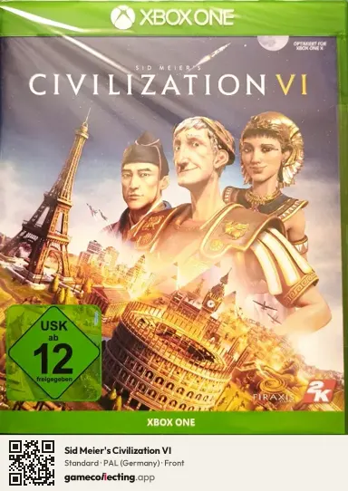 Sid Meier's Civilization VI Xbox One, Germany box front
