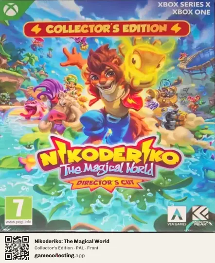 Nikoderiko: The Magical World Xbox Series X, PAL box front