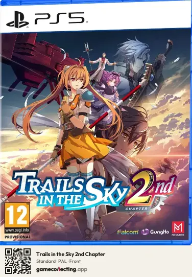 Trails in the Sky 2nd Chapter PlayStation 5, PAL box front