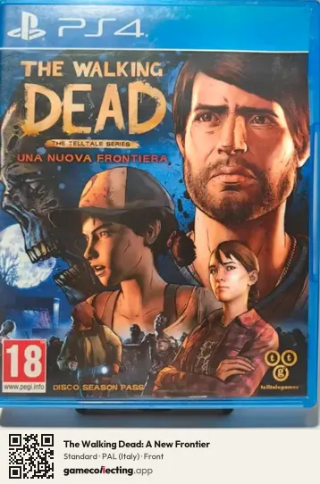 The Walking Dead: A New Frontier PlayStation 4, Italy box front