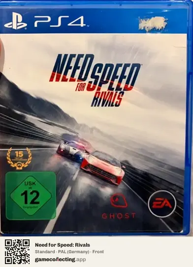 Need for Speed: Rivals PlayStation 4, Germany box front