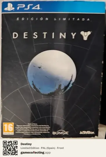 Destiny PlayStation 4, Spain box front