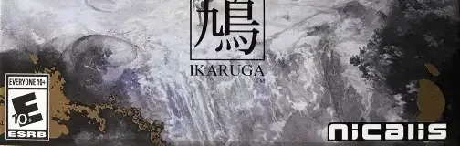 Ikaruga, the ESRB box on its front