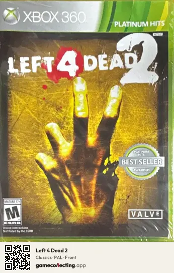 Left 4 Dead 2 Xbox 360, PAL box front