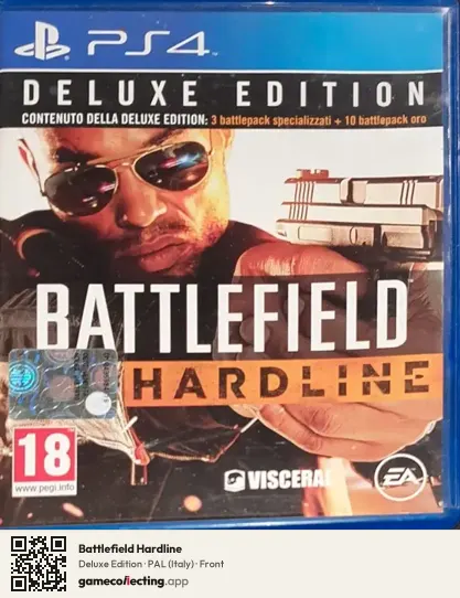 Battlefield Hardline PlayStation 4, Italy box front