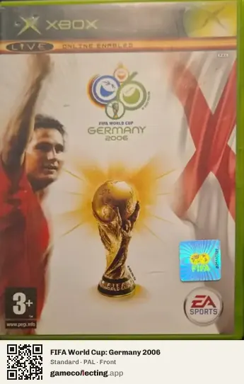 FIFA World Cup: Germany 2006 Xbox, PAL box front
