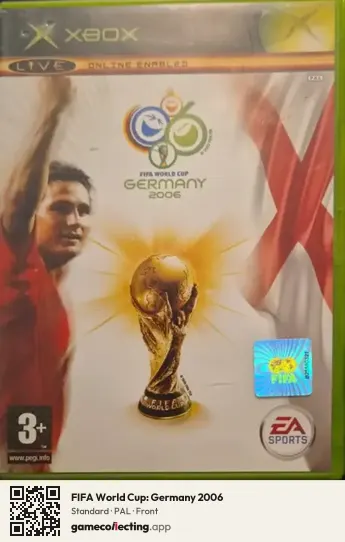 FIFA World Cup: Germany 2006 Xbox, PAL box front