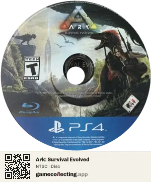 Ark: Survival Evolved PlayStation 4, NTSC disc