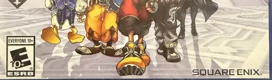 Kingdom Hearts HD 2.8 Final Chapter Prologue, the ESRB box on its front