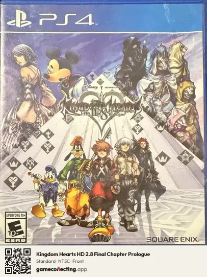 Kingdom Hearts HD 2.8 Final Chapter Prologue PlayStation 4, NTSC box front