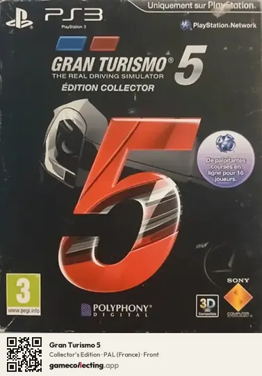Gran Turismo 5 PlayStation 3, France box front