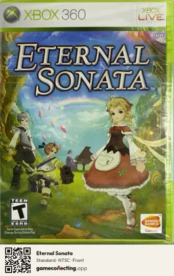 Eternal Sonata Xbox 360, NTSC box front