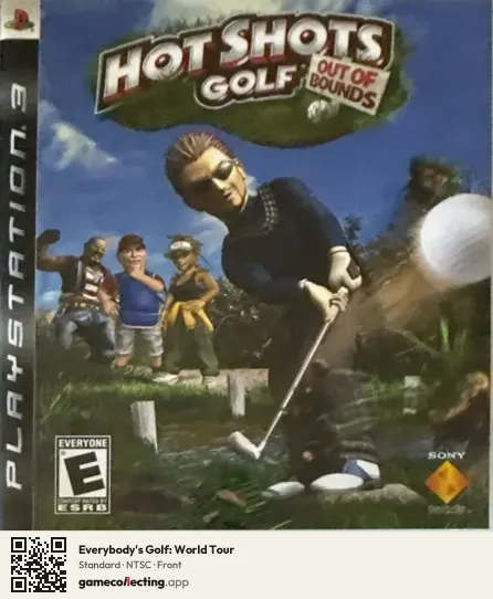 Everybody's Golf: World Tour PlayStation 3, NTSC box front