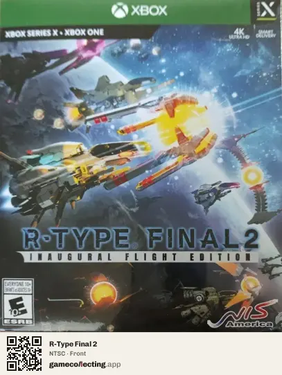 R-Type Final 2 Xbox Series X, NTSC box front