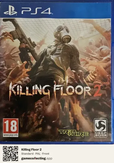 Killing Floor 2 PlayStation 4, PAL box front