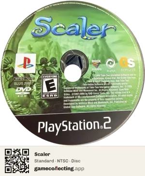Scaler PlayStation 2, NTSC disc