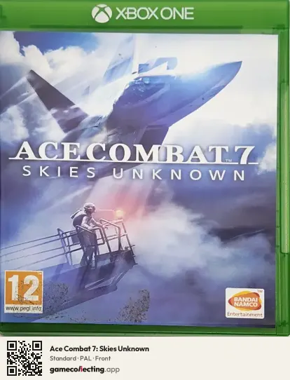 Ace Combat 7: Skies Unknown Xbox One, PAL box front